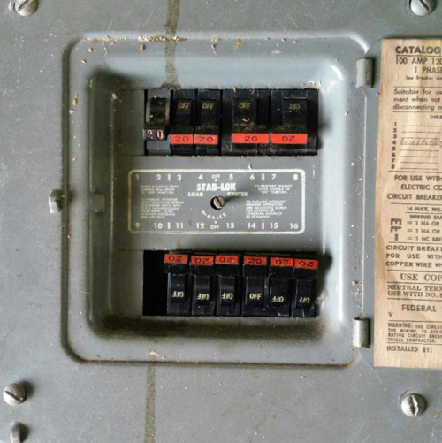 Federal Pacific Electrical Panel